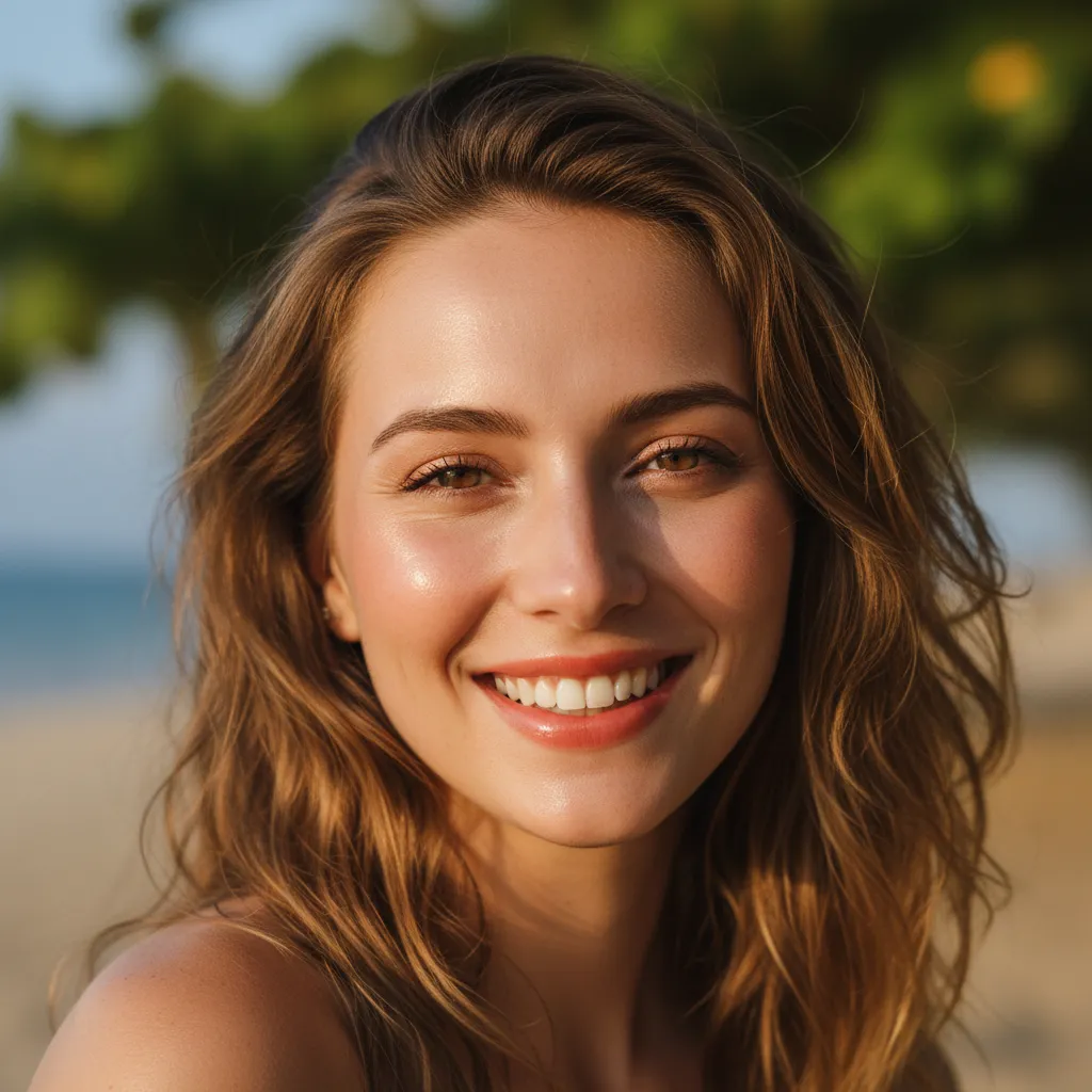 Afbeelding voor Sun-Kissed Glow: Stralende make-up, fris en blijvend.