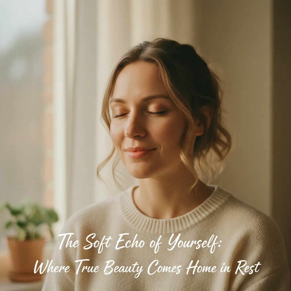 Afbeelding voor Ware schoonheid: thuiskomen in je eigen rust.